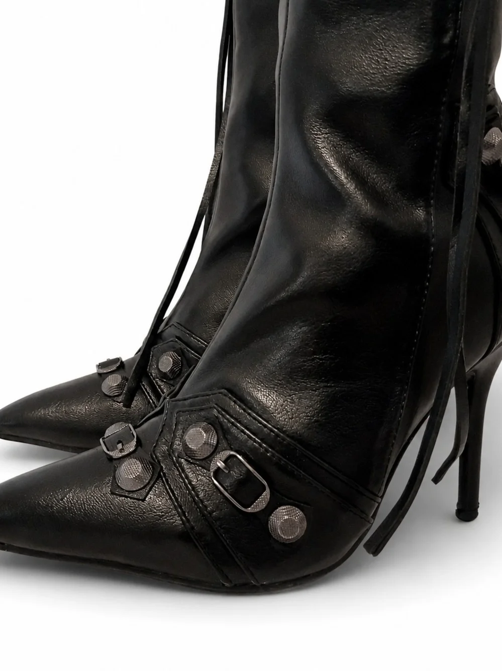 Y2K Studded knee High Boots - Women's Size, 8.5